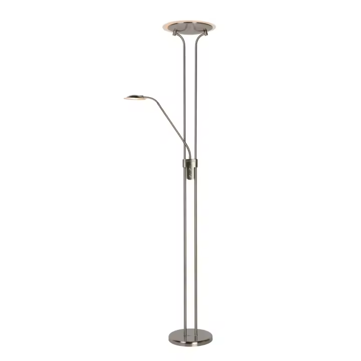 Lucide CHAMPION-LED - Lámpara de lectura - Ø 30 cm - LED Regul. - 3000K - Cromo mate - 1
