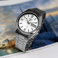 Casio Reloj Automático Hombre Seiko 5 SNXS73K1 Dial Blanco Correa Acero - details 0