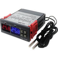 Controlador De Temperatura Digital Doble STC-3008 Con Dos Salidas De Relé 12V 24V 220V Termostato Regulador De Calor Y Frío Para Calefacción Y Enfriamiento - details 4