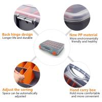 Caja De Herramientas Portátil De Plástico ABS Caja De Almacenamiento De Parques Con Múltiples Redes Para Reparación De Automóviles Y Herramientas - details 2