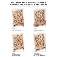 Juego De Maze De Madera Para Niños Pirate Marbles Caminata Juguete Educativo Entrenamiento De Coordinación Ocular-Motora Y Equilibrio Regalo Ideal Para Niños - details 0