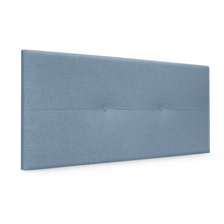 DHOME Cabecero de Lino Natural con Botones Cabezal Tapizado Cama Dormitorio Moderno TOP TRENDING - 1