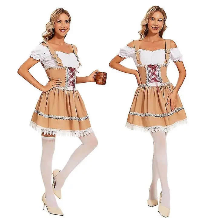 Disfraz de Oktoberfest alemán, vestido tradicional Nacional Bávaro de Hamburgo - 1