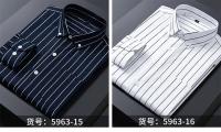Camisa a Cuadros Clásica Para Hombre Manga Larga Casual Botones Para Trabajo Y Negocios Camisas Rayadas Tallas Grandes 4XL 5XL - details 18
