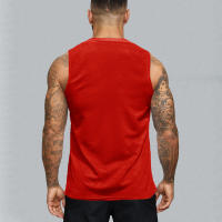 Camiseta De Gimnasio Para Hombre Verano Quick-drying Mesh Sin Mangas Para Fitness Running Deporte Estilo Casual Colorible Tallas M-XXL - details 12