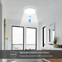 Lámpara De Techo LED Inteligente Con Sensor De Movimiento PIR 30W 20W 15W Para Casa 230V 220V 240V Luz Para Habitaciones Pasillos Y Corredores - details 14