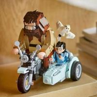 Bloques De Construcción DIY De Motocicleta Journey Moc 76443 Regalo De Navidad Para Niños Y Adultos Decoración Del Hogar - details 3