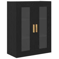 Armario de pared de roble negro vidaXL - 69.5x34x90 cm - details 1
