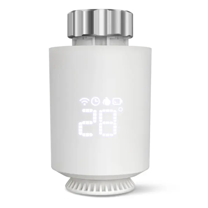 Tuya ZigBee Radiator Actuator Thermostat Smart TRV Thermostatic Valve Temperature Controller Support Alexa Google Home TRV06 - 1