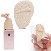 Suela De Silicona Media Para Mujer Almohadillas De Mezquita Alivio Del Esfuerzo En La Parte Delantera Del Pie Cómodas Y Antideslizantes Absorción De Choque Para Zapatos Cuidado Del Pie - details 4