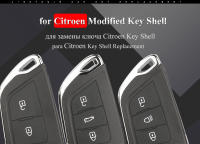 Carcasa De Llave Remota Modificada Jingyuqin Para Citroen С2 C4 С3 С5 С6 DS4 DS3 DS5 Berlingo Picasso C-Elysee Dispatch HU83/VA2 ABS Material 1 Pieza - details 0