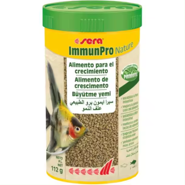 Sera Immunpro Nature - Alimento para el Crecimiento Probiótico de Peces Ornamentales - 1