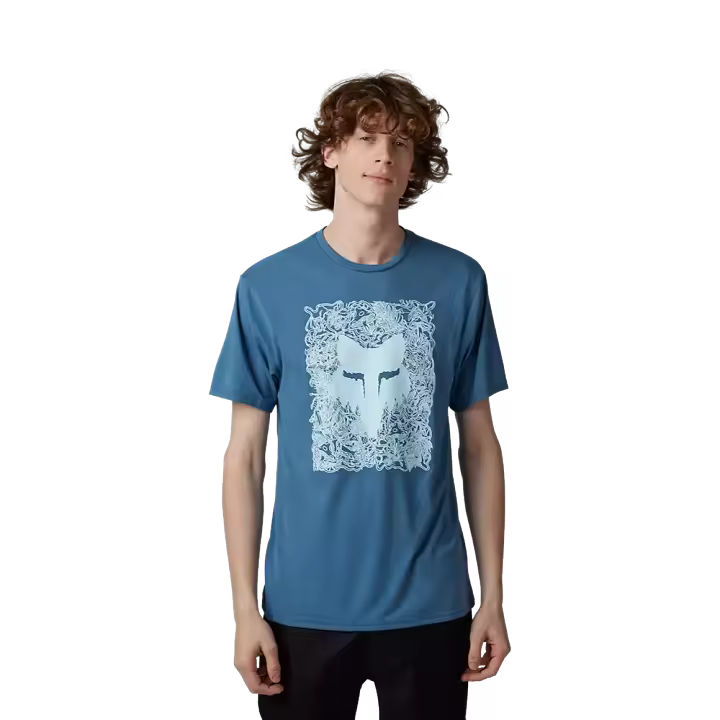 Camiseta Fox Auxlry Azul Pizarra Oscuro - 1