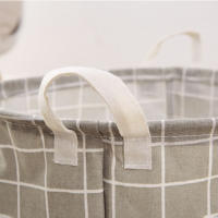 Cesta De Ropa Plegable Para El Hogar Caja De Almacenamiento De Juguetes Cesta De Ropa Sucia Para Guardar Ropa Sucia Caja De Almacenamiento De Tela - details 4