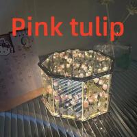 Lámpara De Espejo En Forma De Tulipán DIY Iluminación Nocturna 3D Hecha a Mano Regalo De Cumpleaños Con Luz LED - details 15