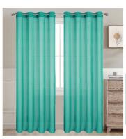 Cortina visillo doris 140x260cm.Decorar para el hogar, sala de estar y dormitorio, estilo americano, 100% poliester.1 panel. - details 10