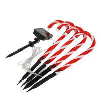 2 Set Luz Solar De Navidad En Forma De Palillo De Moler Con Palos Para Decoración De Jardín Patio Camino Exterior IP68 Impermeable - details 5