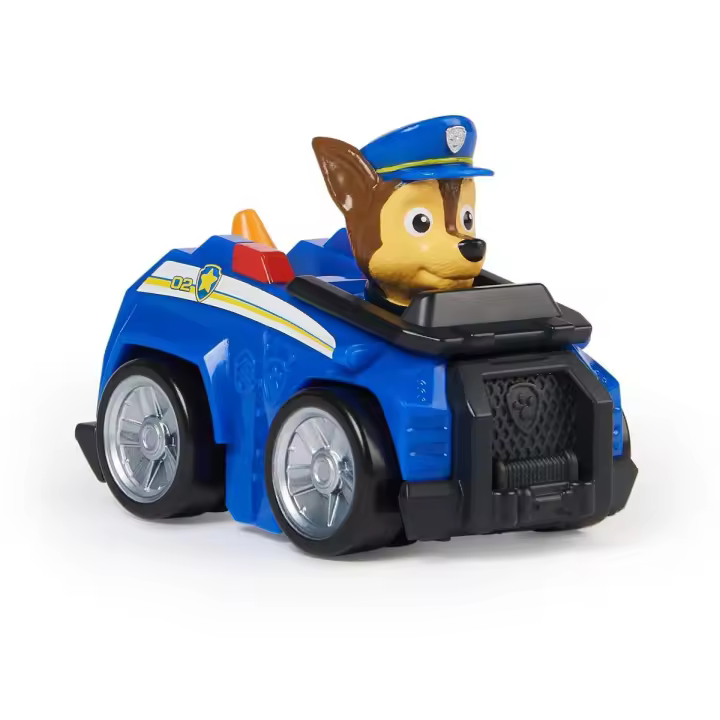 SPIN MASTER - SPIN MASTER - PAW Patrol figura coleccionable de Chase de los Pup Squad Racers, vehiculos de juguete de PAW Patrol, 6070433 juguetes para ninos y ninas - 1