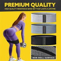 Banda Elástica De Resistencia Para Piernas Y Caderas Entrenamiento De Yoga Squat Antideslizante Bolsa De Almacenamiento Incluida Ejercicio De Gimnasio Unisex - details 1