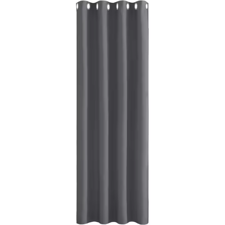 Cortina opaca con ojales - 1 Unidad Al. 240 x An. 140 cm - 1