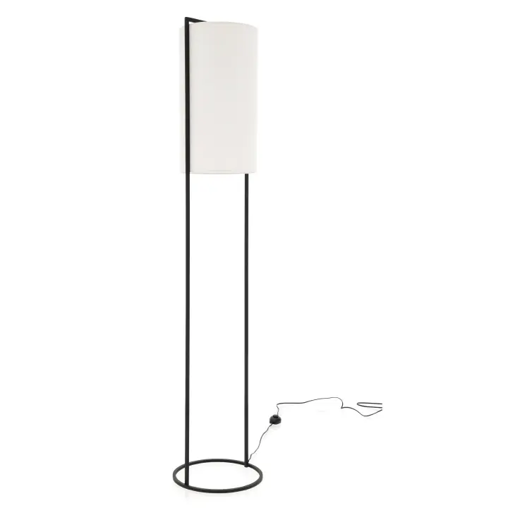 Novolux Lighting - Lámpara de pie, SINTRA, uso interior, E27, Algodón, blanco, interior - 1