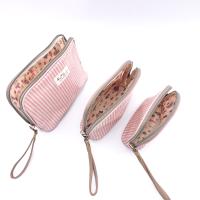 Bagsgarden Neceser de 3 piezas impermeable con rayas, adecuado para cosméticos, bolsa de viaje y gran capacidad de almacenamiento - details 4