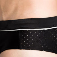 Bikini De Baño Para Hombres Sexy Slip Briefs De Baño De Cintura Baja Color Negro Shorts Malla Cordón Surf Beachwear - details 13