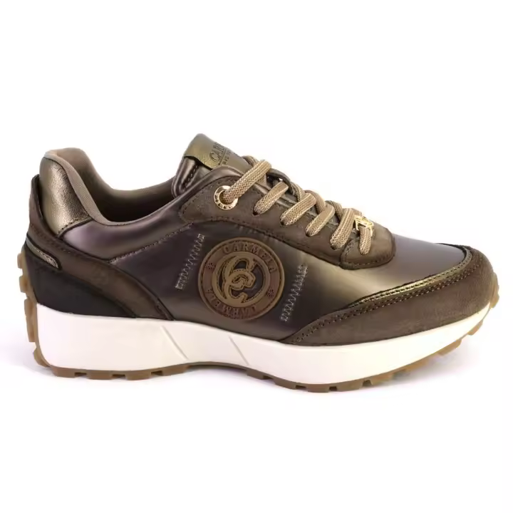 CARMELA 161997 Zapatillas casual de mujer taupe 624 - 1