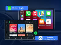 Adaptador Wireless Carplay 2en1 Android Auto USB Inteligente Tripodpie Para Coches Havel Kia Volvo Audi MG VW Hyundai Jeep Plug And Play 5G Wifi FOTA Update - details 3