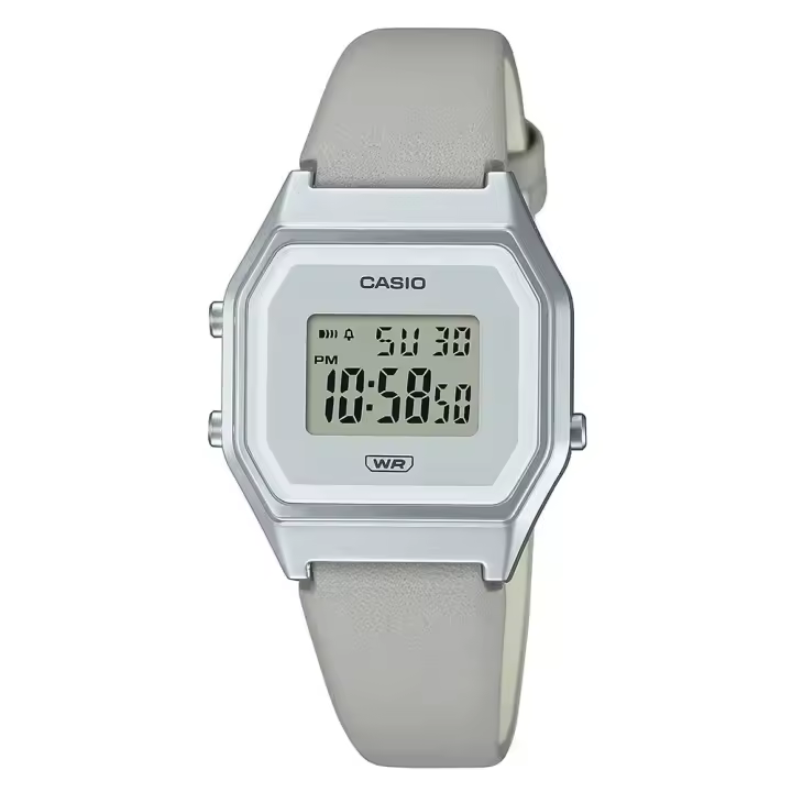 Casio Reloj La680wel8ef Plateado Unisex - 1