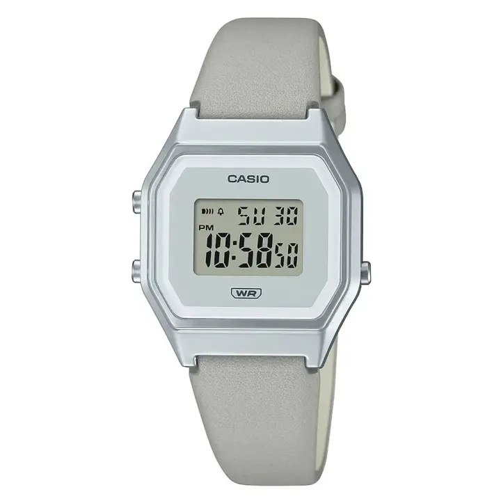 Casio Reloj La680wel8ef Plateado Unisex - 1