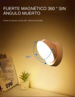 Lámpara Nocturna LED Recargable Con Sensor De Movimiento PIR 360 Grados Luz De Noche Para Armario Luz De Bajo Gabinete Sin Cable - details 3