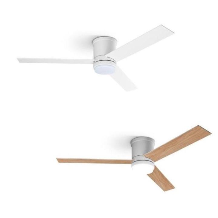 Ventilador De techo Ufesa Katmandú 84105856 | 132,0 cm, 40 W, Blanco, Motor DC, Mando a distancia, Función… — oferta en Miravia