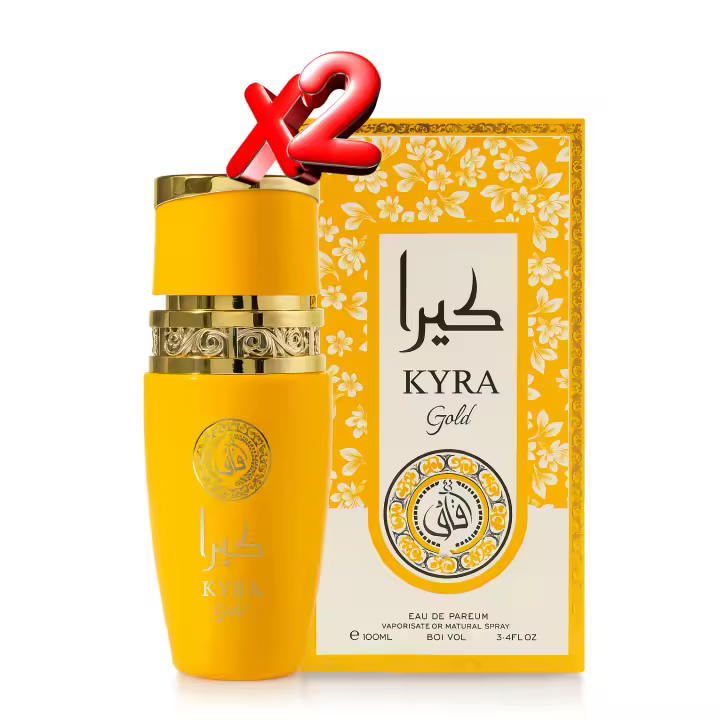 2 UNIDADES KYRA GOLD Eau de Parfum Femme Arabe 100ml Montage Brands Fragancia inspirada en otros perfumes Mujer - 1