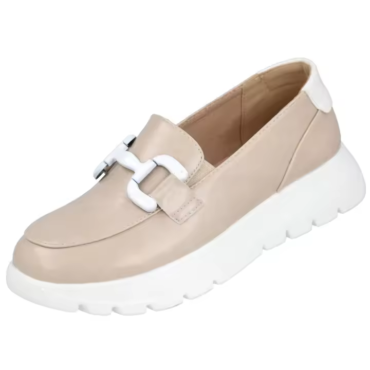 Shoes Zapatos Planos marca Mysoft para mujer en color beig - 1