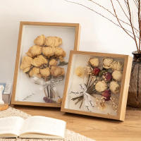 Marco De Fotos De Madera DIY Nórdico 3 Cm De Profundidad Para Exhibir Obras Tridimensionales Decoración Para Fotos - details 0
