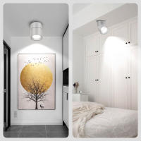 Lámpara De Pared LED Plegable Downlight Para Sala De Estar Cocina Iluminación Interior Foco De Techo Montaje En Superficie - details 18