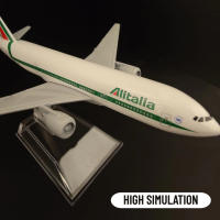 Replica De Avión De Metal Escala 1:400 ALITALIA Boeing Airbus Modelo Para Jóvenes Adultos Juguetes Miniatura De Avión - details 3