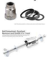 Herramienta De Instalación Y Remoción De Eje Transversal De Bicicleta Con Cierre Rápido Herramienta De Reparación De Eje DT Ratchet Star DT350 Freehub Hub Body - details 17