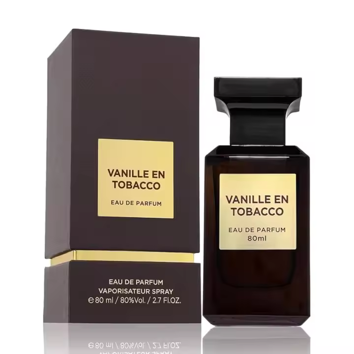 Vanille en Tobacco Eau de Parfum 80ml – Long-Lasting Unisex Fragrance for Men & Women | Warm, Woody, and Sophisticated Scent - 1