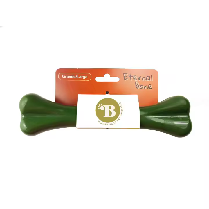 Bimordiscos Pet Products - Juguete Indestructible para Perros -  ETERNAL BONE - Huesos para Perros - Mordedor para Perros - Juguetes para Perros - Huesos para Perros - Fabricado en España - 1
