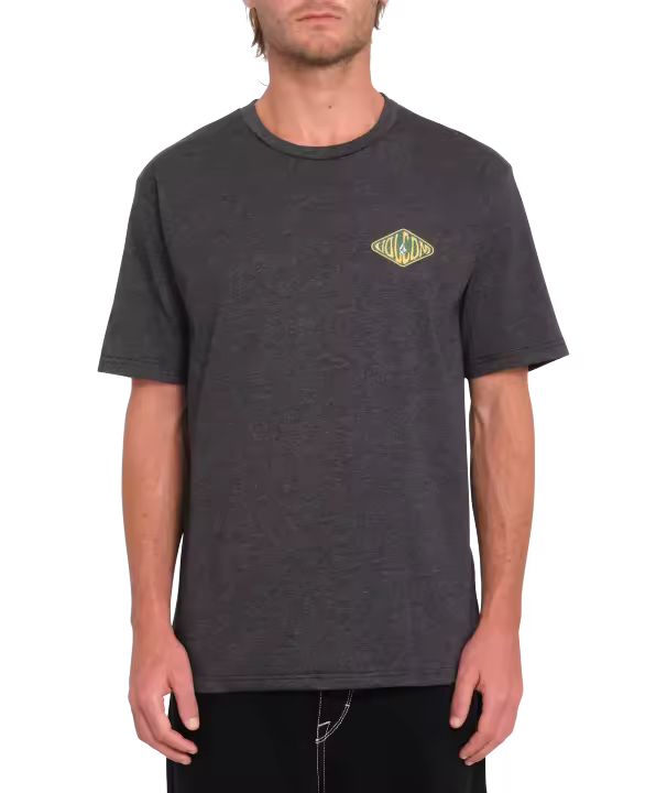 Camiseta de manga corta Volcom Voboxed Hth - Heather Black - 1