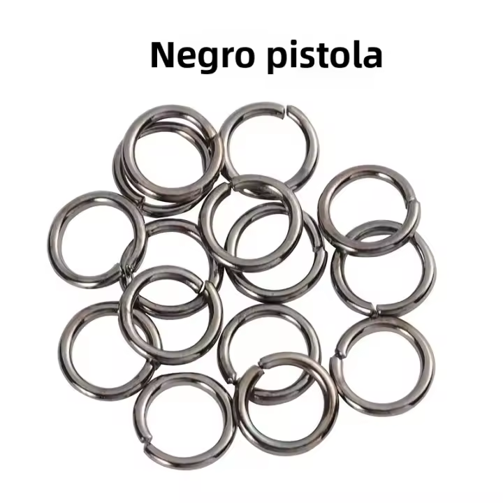 200pcs Anillos De Salto Abiertos Metálicos Singulares Para La Fabricación De Joyas DIY Anillos De Salto Y Abiertos Para Collares Pulseras Y Pendientes - 1
