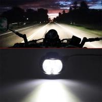 Faros De Motocicleta 6 LED Alta Luminosidad Impermeables Para Scooter Lámpara Auxiliar De Trabajo Con Interruptor Bombilla De Niebla - details 6