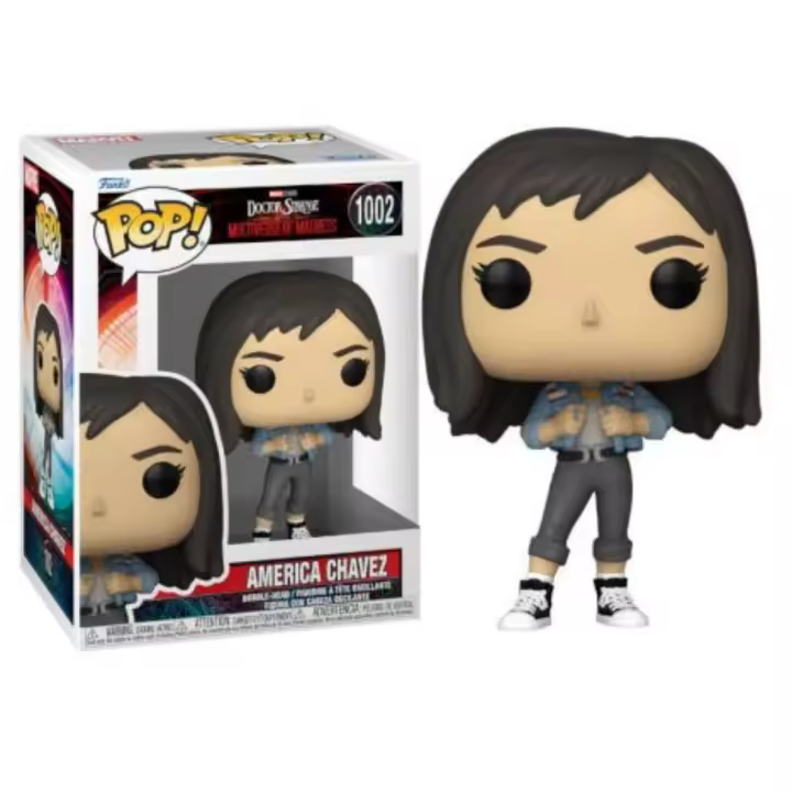 Funko Pop Dr Strange en el Multiverso de la Locura Marvel América Chavez 1002 - 1