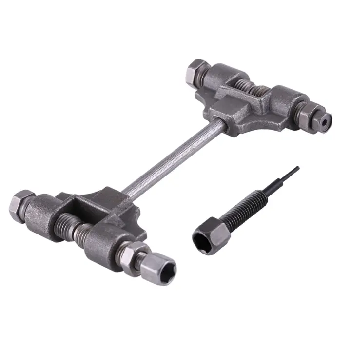 Herramienta De Reparación Para Cadena De Motocicleta De Acero Forjado Universal Rompe Cadena De Atv Y Cadena De Tiempo Para Motocicleta - 1