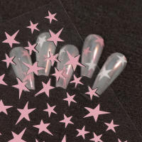 Pegatinas De Uñas 3D Estrella Y2K Para Mujeres Y Niñas Adhesivas Pentagrama Diseño De Uñas Decoración Para Manicura DIY Y Salón - details 14