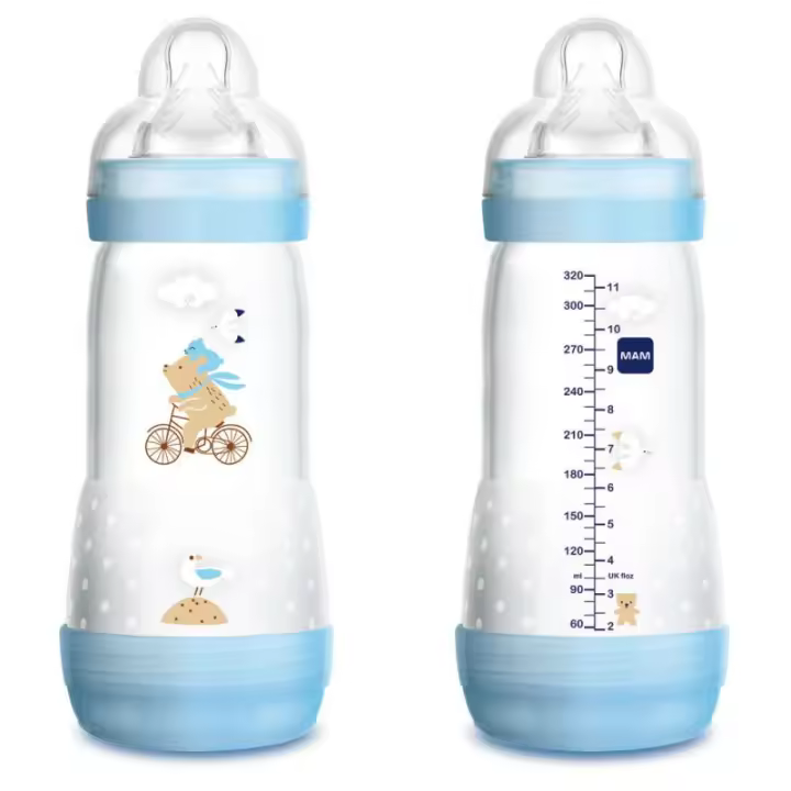 MAM EASY START BIBERON AZUL ANTICOLICO +4M 320 ML - 1