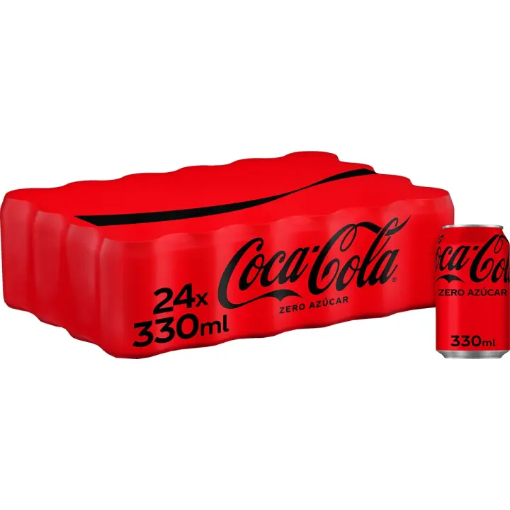 COCA COLA ZERO 330ML PACK 24UD - 1