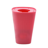 Maceta Inversa Para Plantas De Interior Con Flor Antigua Reciclada Cerámica Para Patio Jardín Y Escritorio Estilo Europeo - details 3